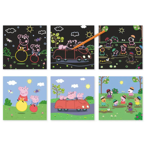 Zdrapka artystyczna Świnka Peppa 200185